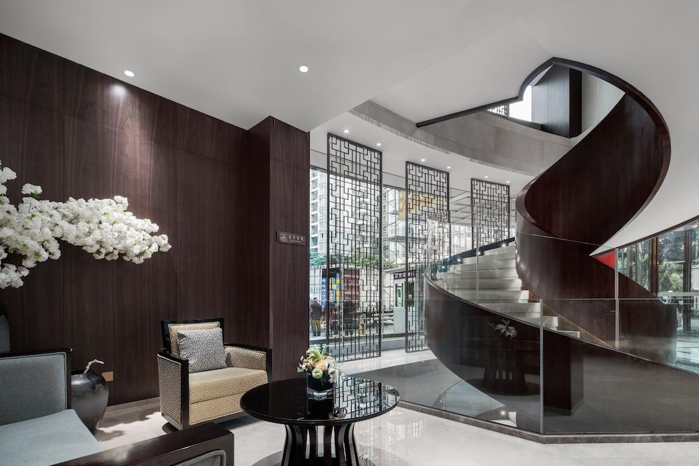 Minshan Lhasa Grand Hotel Chengdu Bagian luar foto